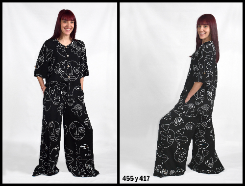I471 Pantalon lino BB